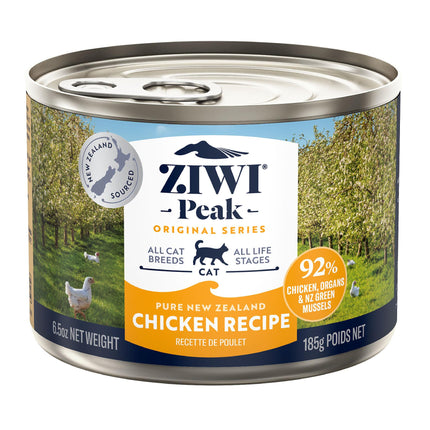 Nourriture en conserve pour chat Ziwi Peak au poulet 185 g