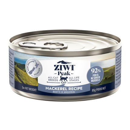 Ziwi Peak Canned Cat Food mackerel 85g