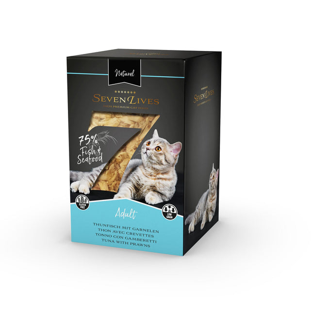 Thon adulte aux crevettes