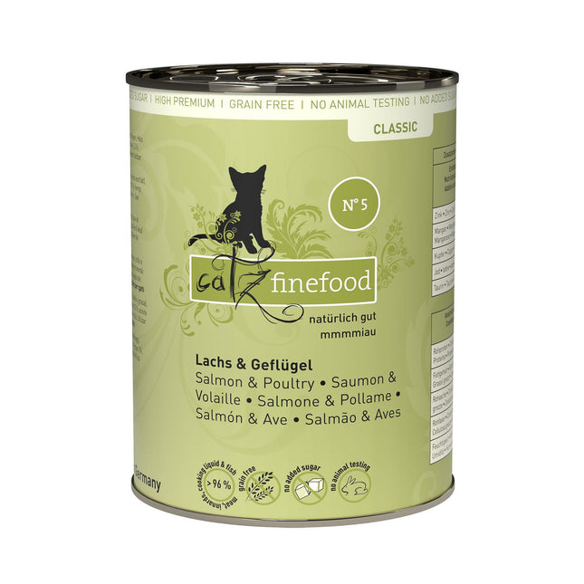 Finefood Non. 5 au saumon &amp; volaille, 400g