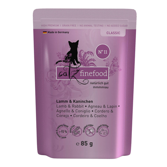 Finefood Non. 11 à l'agneau et au lapin, 85g
