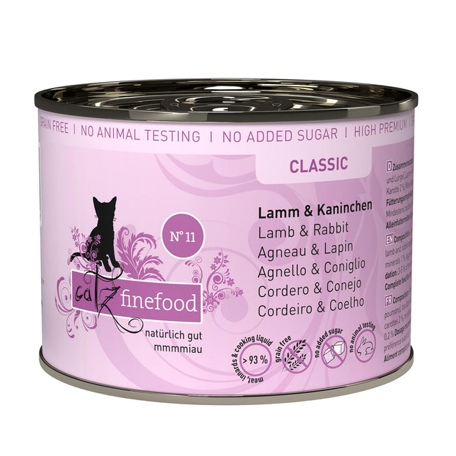 Finefood Non. 11 à l'agneau et au lapin, 200g