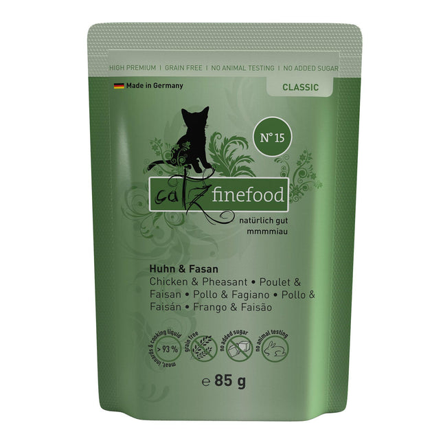 Finefood Non. 15 au poulet &amp; faisan, 85g