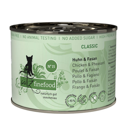Finefood Non. 15 au poulet &amp; faisan, 200g