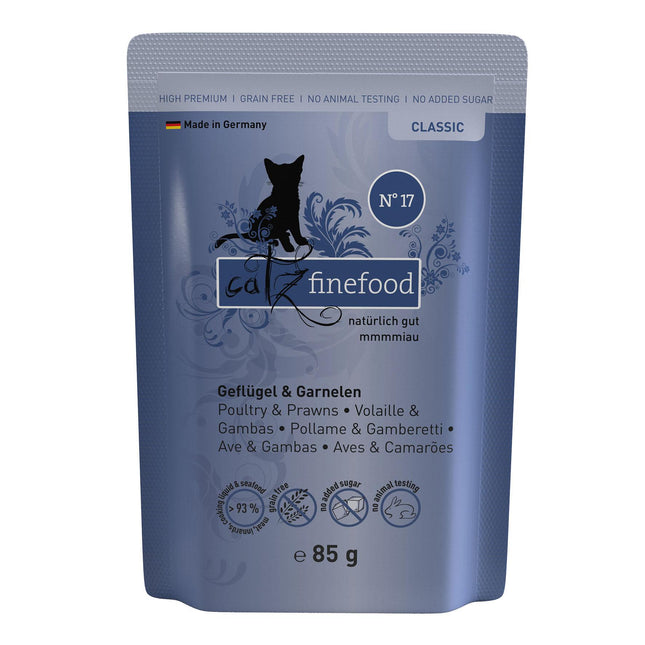 Finefood Non. 17 à la volaille &amp; crevettes, 85g