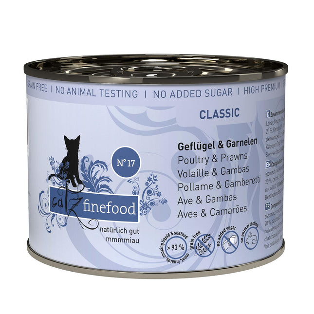Finefood Non. 17 à la volaille &amp; crevettes, 200g
