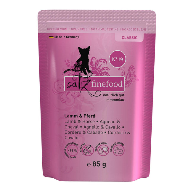 Finefood Non. 19 à l'agneau et au cheval, 85g