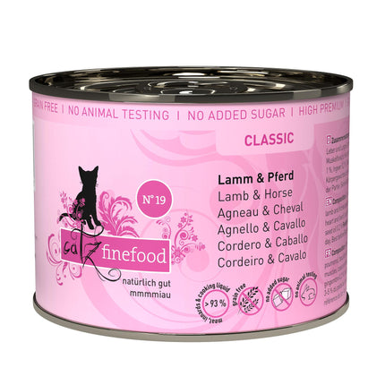 Finefood Non. 19 à l'agneau et au cheval, 200g