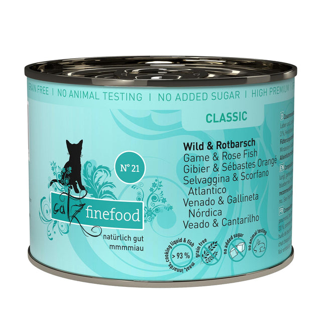 Finefood Non. 21 Gibier &amp; Sébaste, 200g
