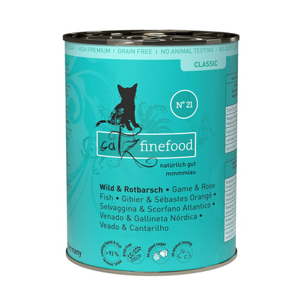 Finefood Non. 21 Gibier &amp; Sébaste, 400g