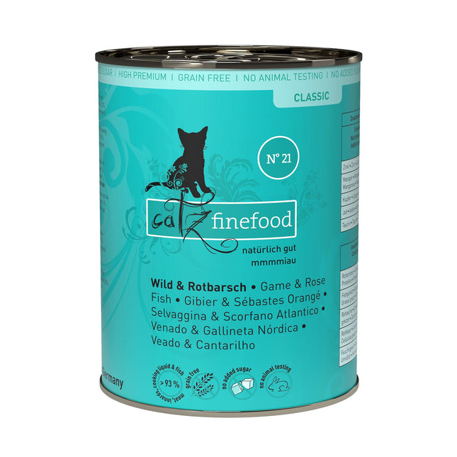 Finefood Non. 21 Gibier &amp; Sébaste, 400g