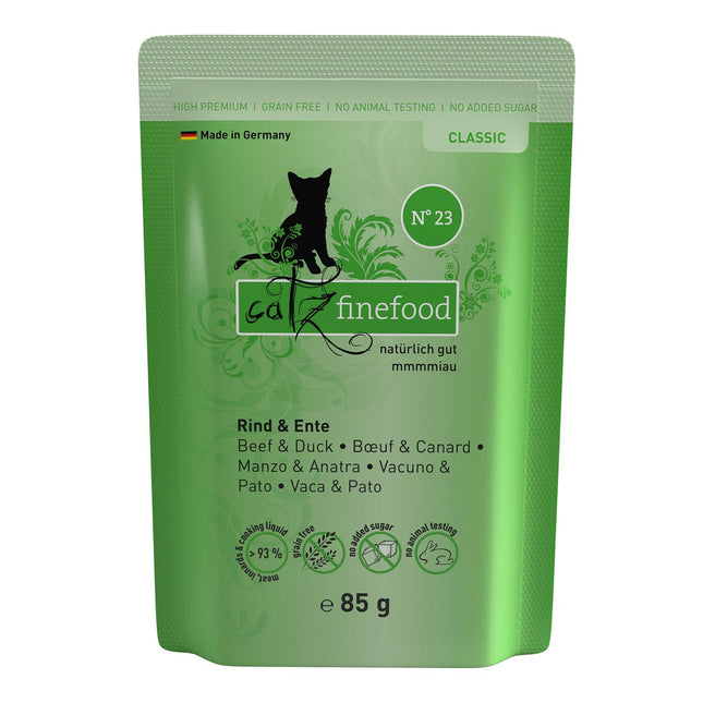 Finefood Non. 23 au bœuf &amp; canard, 85g