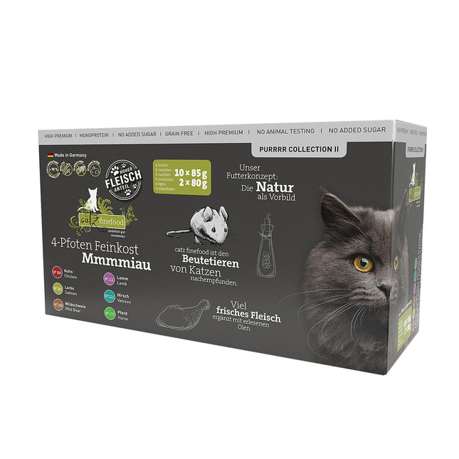 Lot multiple Purrrr II de Finefood, 2 x 80 g et 10 x 85 g