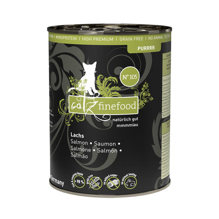 Finefood Purrrr Non. 105 au saumon, 375g