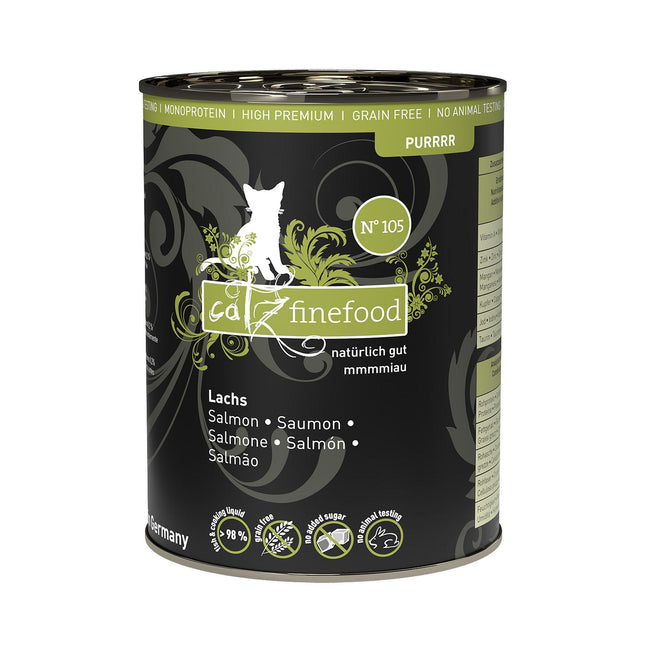 Finefood Purrrr Non. 105 au saumon, 375g