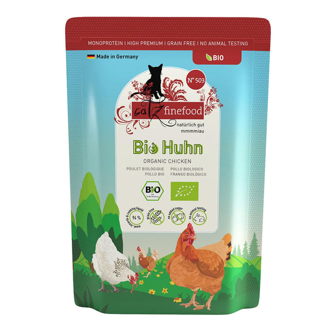 Finefood Bio No. 503 au poulet, 85g