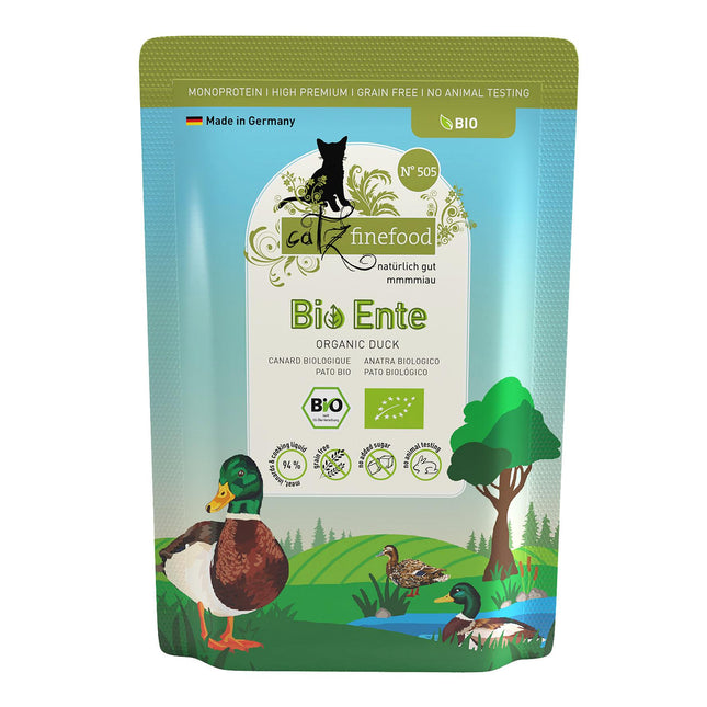 Finefood Bio No. 505 au canard, 85g