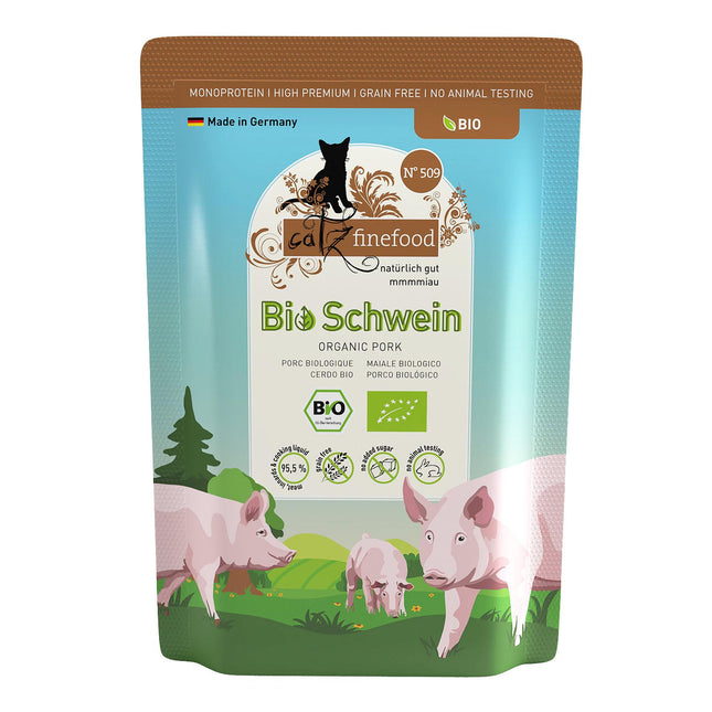 Finefood Bio No. 509 au porc, 85g