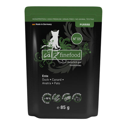 Finefood Purrrr Non. 115 au canard, 85g
