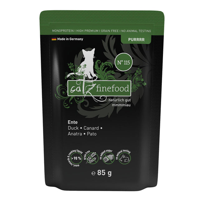 Finefood Purrrr Non. 115 au canard, 85g