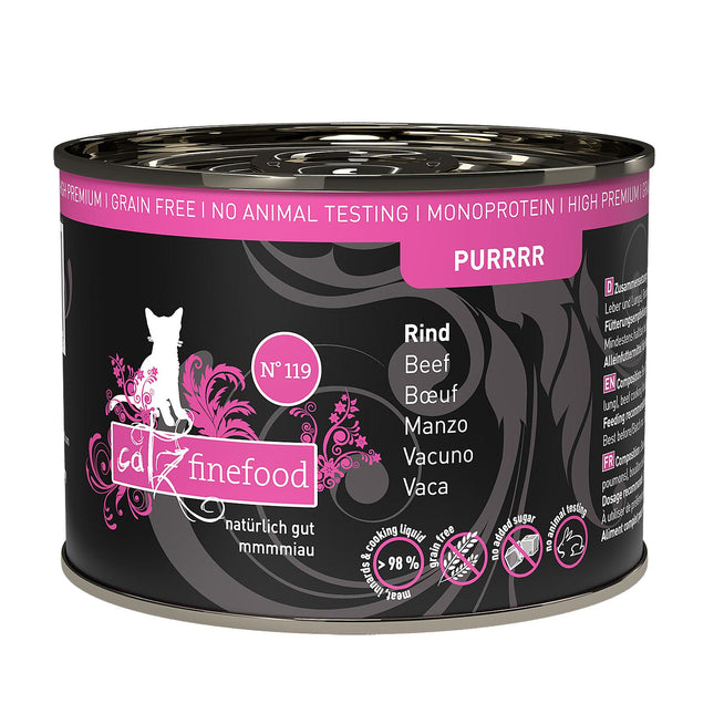 Finefood Purrrr No. 119 mit Rind, 200g