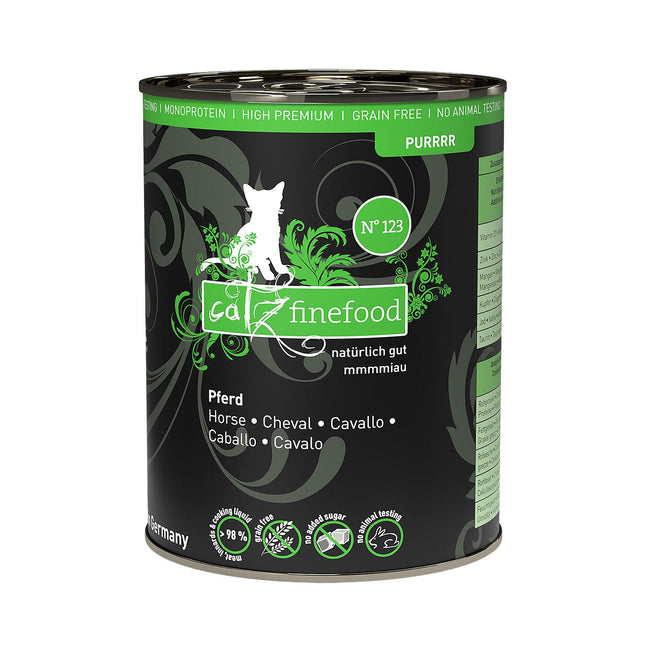 Finefood Purrrr Non. 123 avec cheval, 400g