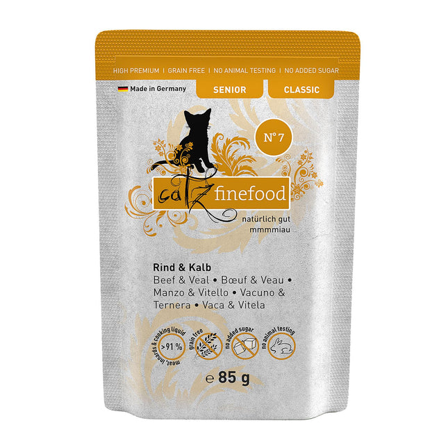 Finefood Classic No.7, 85g boeuf &amp; veau 85g