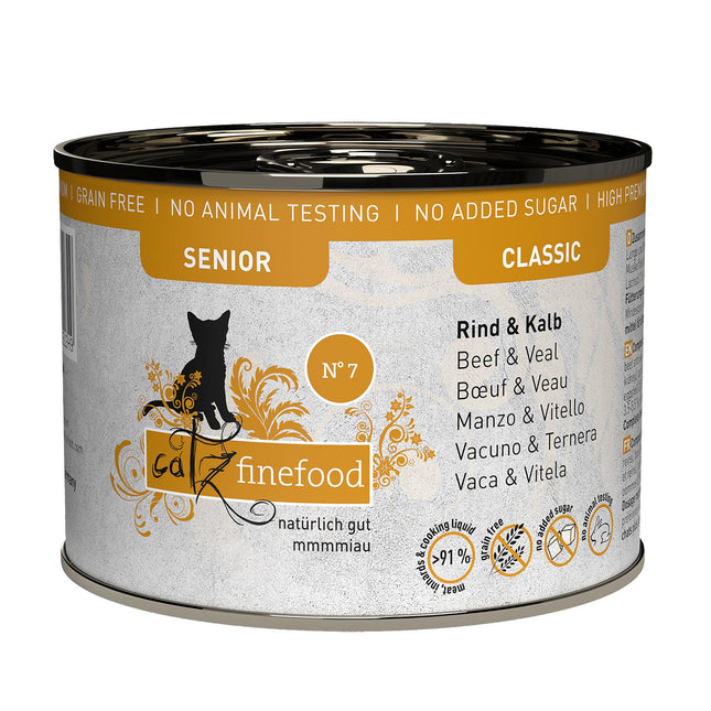Finefood Classic No.7, bœuf et veau 200g