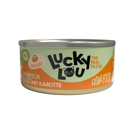 Thon et carottes en bouillon, 70g