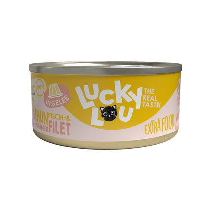 Lucky Lou Thunfis.&Hühnerfilet Jelly 70g