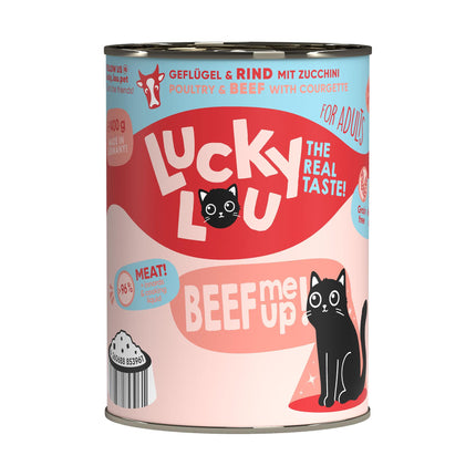 Lucky Lou Adulte Volaille &amp; Boeuf 400g