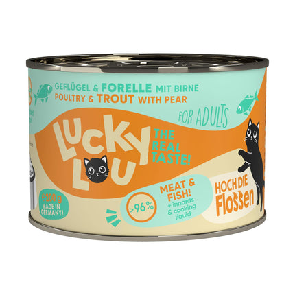 Lucky Lou Adulte Volaille &amp; Truite 200g