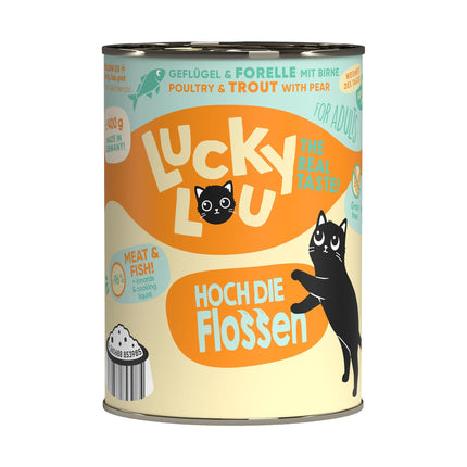 Lucky Lou Adulte Volaille &amp; Truite 400g