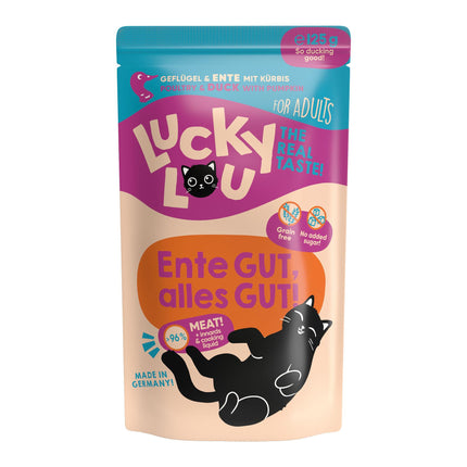 Lucky Lou Adulte Volaille &amp; Canard 125g