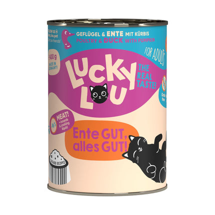 Lucky Lou Adulte Volaille &amp; Canard 400g