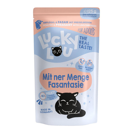 Lucky Lou Adulte Volaille &amp; Faisan 125g