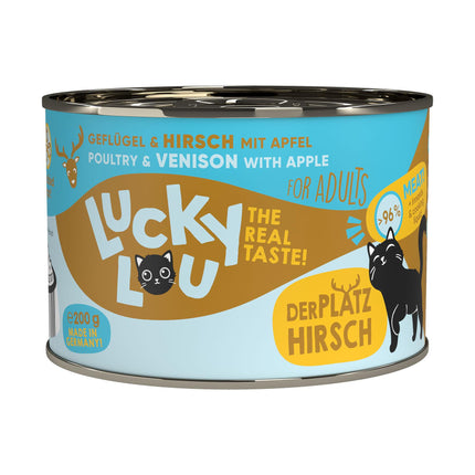 Lucky Lou Adulte Volaille &amp; Cerf 200g