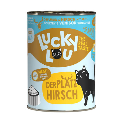 Lucky Lou Adulte Volaille &amp; Cerf 400g