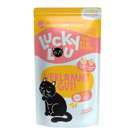 Lucky Lou Adulte Volaille &amp; Agneau 125g