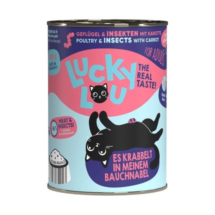 Lucky Lou Adulte Volailles &amp; Insectes 400g