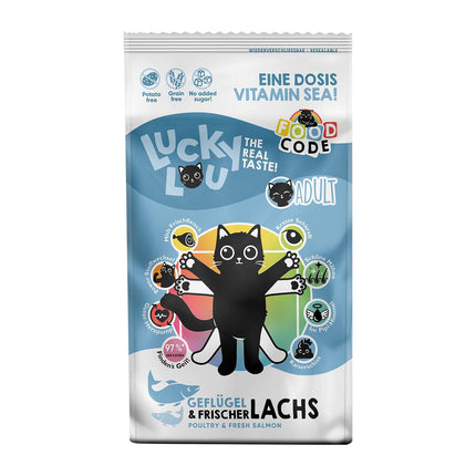 Volaille et saumon adultes, 340g