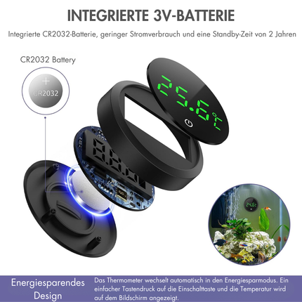 Digitales Aquarium Thermometer