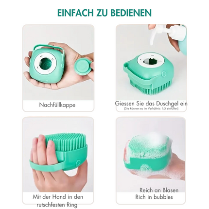 Badebürste Hund
