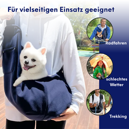 Hundetragetasche, Black