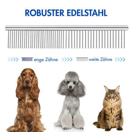 Professionelle 5-in-1 Fellschere für Hunde