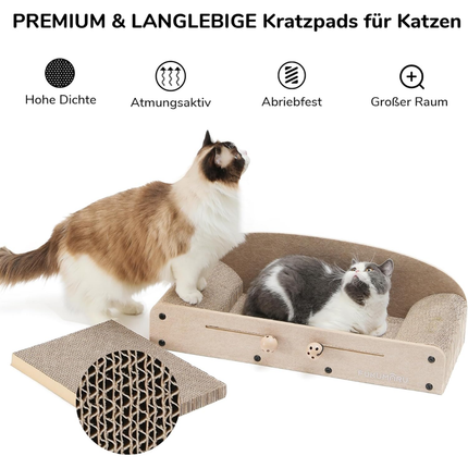 Kratzbrett Katzen, 66CM