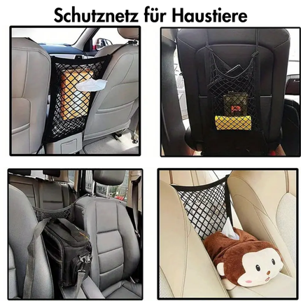 Hunde-Auto-Netz-Barriere