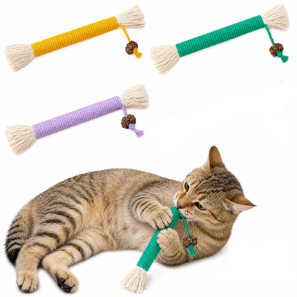 3 Stück Katzen Zahnpflege Spielzeug