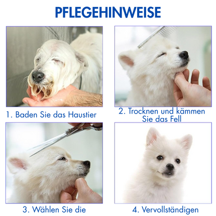 Professionelle 5-in-1 Fellschere für Hunde
