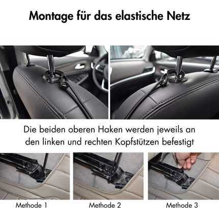 Hunde-Auto-Netz-Barriere